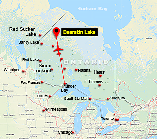 Bearskin Lake charter Flights From Thunder Bay